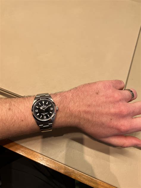 rolex explorer 36mm reddit|rolex explorer 36mm on wrist.